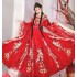 Hanfu Women Ancient Chinese Luxury Embroidery Cosplay Costumes Red Wedding Dresses Gift