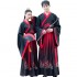 Chinese Couples Hanfu Costumes Ancient Folk Stage Dance Cosplay Clothing Man Song Dynasty Pricess Outfit