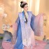 Exquisite Wedding Embroidery Hanfu Women Chinese Traditional Song Dynasty Red Full Length Dresses Female Court Cosplay Costumes Set