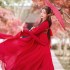 Hanfu Tang Dynasty Dresses Women Chinese Traditional Red Wedding Party Dance Costumes Elegant Fairy Folk Performance Clothing