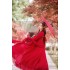 Hanfu Tang Dynasty Dresses Women Chinese Traditional Red Wedding Party Dance Costumes Elegant Fairy Folk Performance Clothing