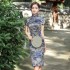 summer qipao fashion girl Dresses large size mother women Dresses performance wholesale on behalf of the national trend