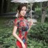 summer qipao fashion girl Dresses large size mother women Dresses performance wholesale on behalf of the national trend