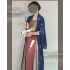 Song made Changgan Temple Hanfu Dresses Half sleeved Cardigan Long Gown With Suspenders Song Wiped Improved Three sleeved Skirt