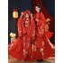 Chinese Wedding Dresses Vintage Bride Groom Red Large Sleeve Shirt Original Suit Hanfu Men Women Modern Couple Models