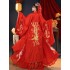 Chinese Wedding Dresses Vintage Bride Groom Red Large Sleeve Shirt Original Suit Hanfu Men Women Modern Couple Models