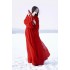 Ancient Chinese Costumes Women Clothes Traditional Hanfu Tang Dynasty Classical Dance Costumes Folk Fairy Dresses Red Outfits 2Pcs