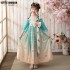 Children Hanfu Women Summer Chinese Ancient Costumes Little Girl Fairy Summer Dresses Halloween Princess Costumes for Girls