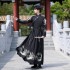 Plus Size Hanfu Ancient Chinese Hanfu Set Male Cosplay Costumes Summer Party Hanfu Black Outfit Men Large Size