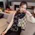 22 explosive cashmere scarf Double sided letter trend shawl imitation cashmere women thick scarf