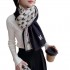 22 explosive cashmere scarf Double sided letter trend shawl imitation cashmere women thick scarf