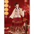 2 Colors Traditional Chinese Winter Hanfu Dresses Set Ming Dynasty Thicken Coat Classic Horse Face Skirt Fairy Cape Cloak