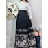 Hanfu Clothing Costumes Improved Chinese Element Women Dresses Hanfu Chinese Suit Skirt Daily Student Costumes