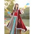 Hanfu Women Exotic Style Tibetan Costume Girl Costume Ethnic Minority Style Autumn Winter