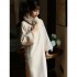 In Improved Women Winter Cheongsam Chinese Traditional Dresses For Girls Elegant Long Hanfu Dresses Fashion Woolen Clothes