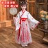 Children Cute Embroidery Ancient Hanfu Chinese Lovely Princess Dresses Kids Costumes Girls Tang Suit