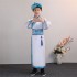 Chinese Traditional Clothing Children Crane Embroidery Han Dynasty Girls Dresses Boys Tops Skirts Pants Hanfu