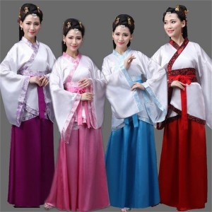 Arrival Women Hanfu Traditional Dresses Hanbok Chinese Tang Dynasty Performance Cosplay Costumes Clothing Vestidos Chinos