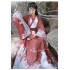 3Pcs 1set Hanfu Women Chinese Traditional Stage Dance Dresses Female Fairy Cosplay Costumes Hanfu Blue Red For Women