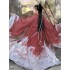 3Pcs 1set Hanfu Women Chinese Traditional Stage Dance Dresses Female Fairy Cosplay Costumes Hanfu Blue Red For Women