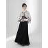 Original Ming Uniform Square Neck Half arm Han Element Stand Up Collar Chinese Horse Face Skirt Costume