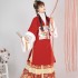 Year Dresses Ming System Hanfu Female Supplement Clothing Mid length Womens Horse Face Skirt Thickened Winter Style