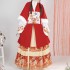 Year Dresses Ming System Hanfu Female Supplement Clothing Mid length Womens Horse Face Skirt Thickened Winter Style