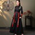 Adult Martial Hanfu Female Traditional Chinese Clothing Cross Collar Han Suit Male Ancient Cosplay Couple Costumes