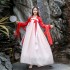 Adult Red Green Hanfu Sets Traditional Chinese Fancy Dresses for Women